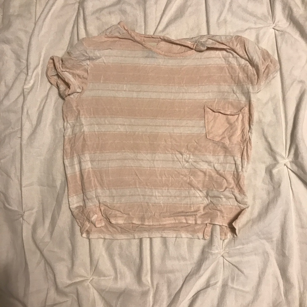 Light pink crop top